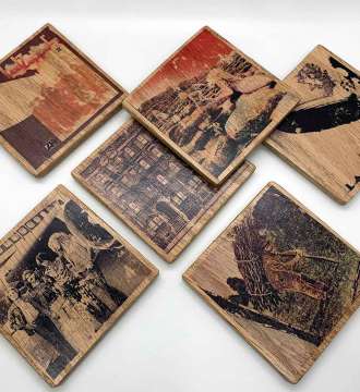 Led Zeppelin Coaster Set of 6