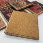 Cork Board on Coaster