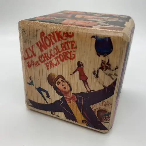 Willy Wonka Wood Block