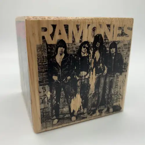 The Ramones Wood Block
