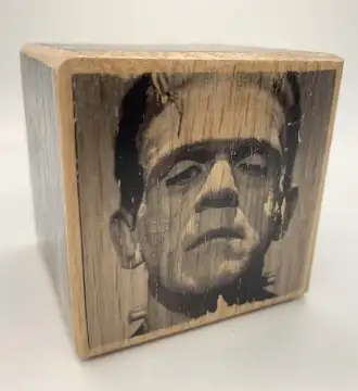 Classic Monsters Wood Block