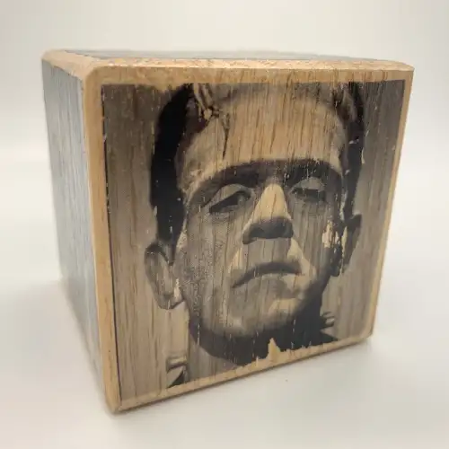 Classic Monsters Wood Block