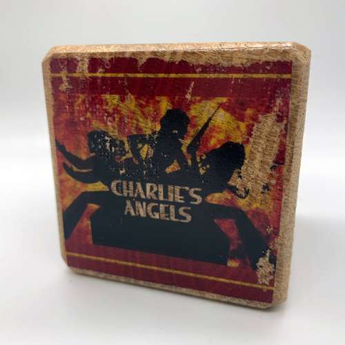 Charlie's Angels Wood Block