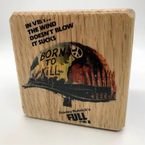 Full Metal Jacket Wood Block