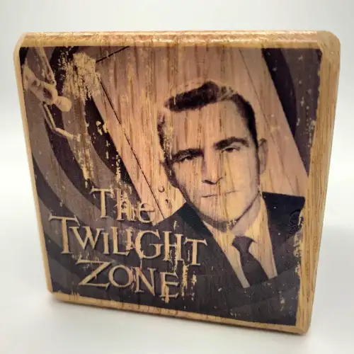 Twilight Zone Wood Block