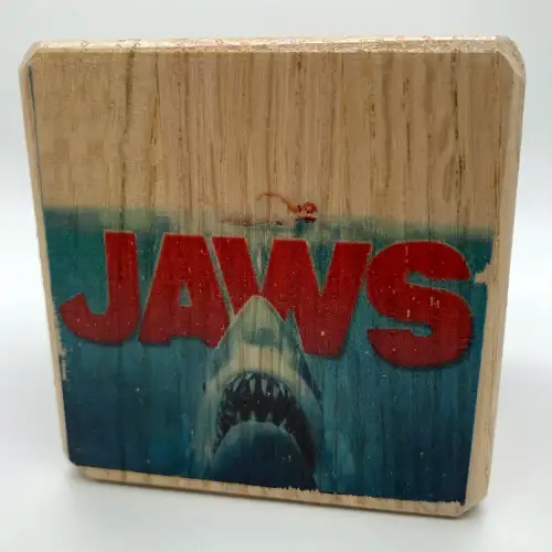 Jaws Wood Block